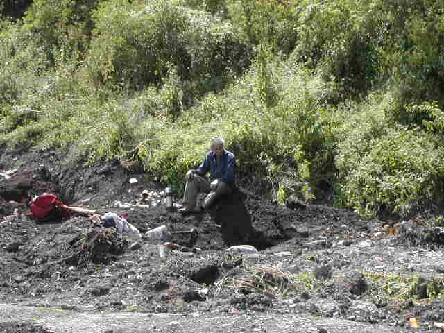 A couple of other hand diggers at work