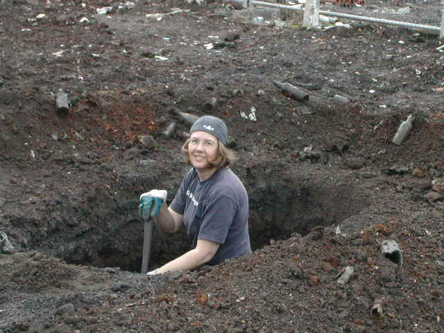 .....and missus. First on site that day