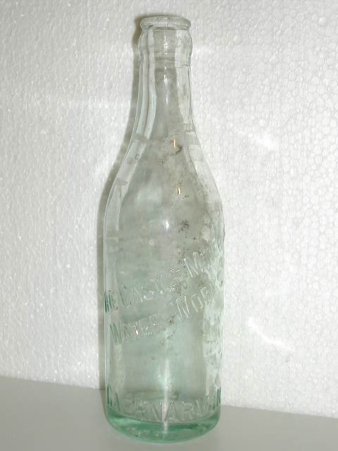 10oz. Cylinder, The Castle Mineral Water Works