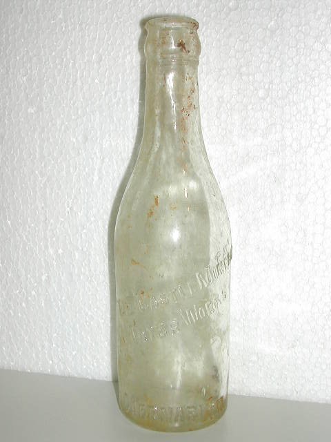 6oz. Cylinder, The Castle Mineral Water Works