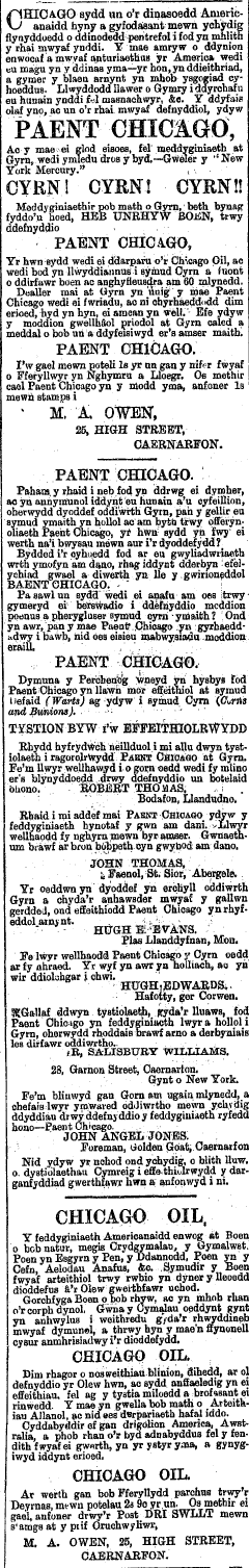 Genedl Gymreig, 05/01/1887