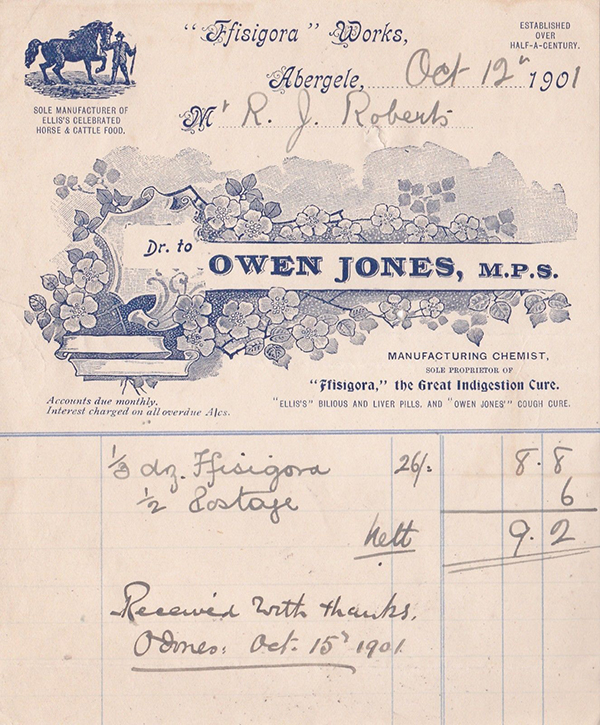 Owen Jones, Abergele