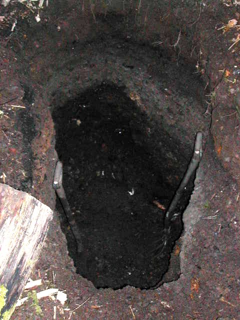 One of the holes